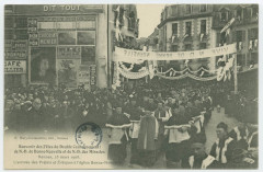 Souvenir des Fêtes du Double Couronnement de N.D de Bonne Nouvelle et de N.D des Miracles - RENNES, 25 Mars 1908 - L'arrivée des Prélats et Evêque -
													35 Ille et Vilaine
												