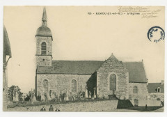 824 - Rimou (I.-et-V.) - L'Eglise.