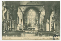 20. Romille (I.-et-V.) - L'intérieur de l'Eglise
