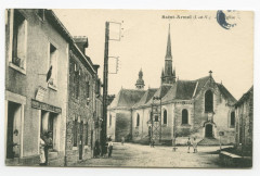 Carte postale ancienne L'Eglise
                                                                     à Saint-Armel
                                