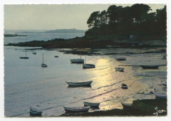 Mx 8072 - Coucher de soleil sur  Saint-Briac  ( I.-et-V.)