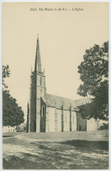 3165. Ste-Marie (I.-&-V.) - L'Eglise.