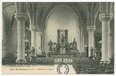 4873. Saint-Erblon (I.-et-V.) - Intérieur de l'Eglise