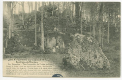 4233. Saint-Germain-En-Cogles (I.-et-V.)  Environs de Marigny. Les Couardes - Vue d'ensemble de l'amas rocheux. Honoré de Balzac a situé une partie 