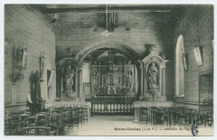 Saint-Gonlay (I.-et-V.) - Intérieur de l'Eglise
