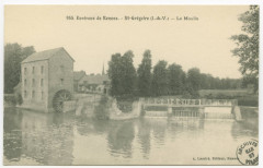 955. Environs de Rennes. - Saint-Gregoire (I.-&-V.) - Le Moulin