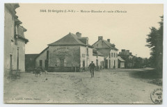 3464. Saint-Gregoire (I.-&-V.) - Maison-Blanche et route d'Antrain