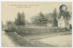 227 - Saint-Hilaire-Des-Landes  - Château de la Haye. La chapelle et la grande tour.