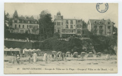 13. - Saint-Lunaire Groupe de Villas sur la Plage - Groupe of Villas on the Beach