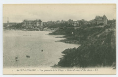 1 Saint-Lunaire.- Vue Generale de la Plage. - General view of the shore