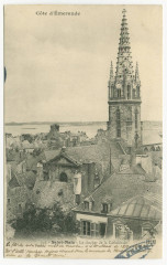 125.- Saint-Malo - Le clocher de la cathédrale.
