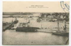 24  Saint-Malo - Vue Generale du port.