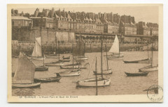 68  Saint-Malo - L'avant-port et quai de Dinard.