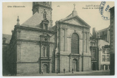 165 Saint-Malo - Façade de la cathédrale