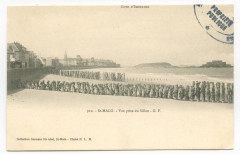 910  Saint-Malo - Vue  prise du Sillon.
