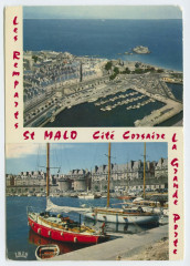 Les remparts.  Saint-Malo  Cité corsaire. La Grande Porte.