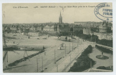 1488  Saint-Malo - Vue sur Saint-Malo prise de la coupole du casino.