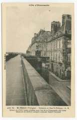 4060 bis  Saint-Malo (Bretagne) - Remparts et Rue Saint-Philippe.