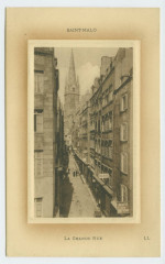 Saint-Malo - La grande Rue.