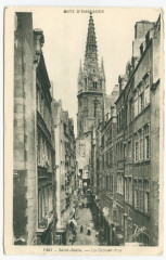 1461  Saint-Malo - La grande Rue.