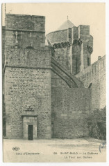 138 - Saint-Malo - Le château et la tour aux Dames