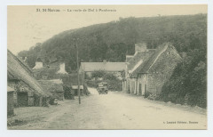 31. St-Marcan. - La route de Dol à Pontorson