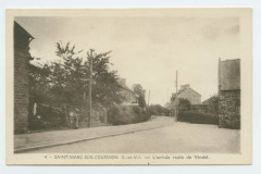 4. Saint-Marc-Sur-Couesnon (I.-et-V.). -  L'arrivée route de Vendel.
