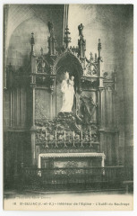 18. St-Suliac (I.-et-V.) - Intérieur de l'Eglise - L'Autel du Naufrage.