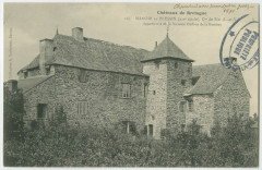 Châteaux de Bretagne - 163- Manoir du Plessix (XIVe siècle), Cne de Sixt (I.-et-V.). Appartient à M. le Vicomte Onffroy de la Rosières.