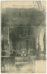 Vieux-Vy - Intérieur de l'Eglise.