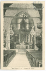 Visseiche (I.-et-V.) - Intérieur de l'Eglise -
													35 Ille et Vilaine
												