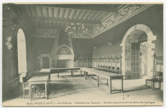 1523. Vitré (I.-et-V.)  - Le château.- Chambre de Thouars - servant actuellement de salle des mariages.