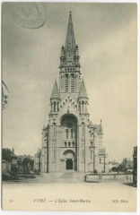 Vitre. - L'Eglise Saint-Martin.