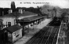 Gare-Le-Pecq-1900 -
													France
												