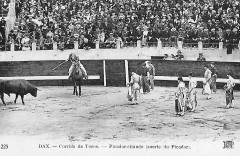 Dax (Landes) - Corrida - picador 1