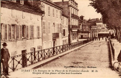 Dax (Landes) - place de la Fontaine chaude 16