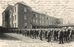 Ecole Primaire supérieure et professionnelle de Mézières (Ardennes), cour de récréation