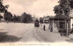 Melun (77), la gare Tsm