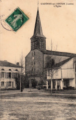 Cazerès (Landes) - Eglise 1 -
													33 Gironde
												
