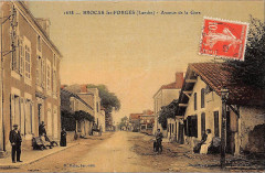 Brocas (Landes) - avenue de la gare 2