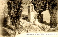 Le Beaucet Oratoire du lit de Saint-Gens