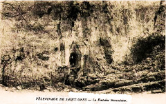 Le Beaucet source miraculeuse de Saint-Gens