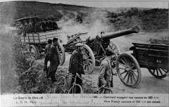 Canon de 120 tracté 5276 -
													France
												