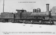 Ff 10 - Les Locomotives Belges (Etat) - Machine No 927, Type 29