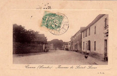 Cauna (Landes) - avenue de Saint-Sever
