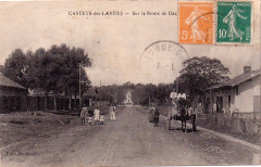 Castets (Landes) - route de Dax -
													40 Landes
												