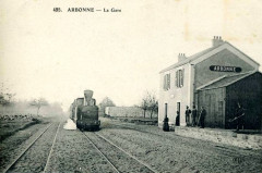 Arbonne (77), la gare Tsm -
													France
												