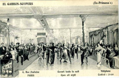 6, Rue Fontaine Paris, El Garron-Soupers, open all night, Ex-Princess's (NBY 534) -
													75 Paris
												