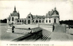 6 Chateau De Chantilly, Vue pris de la Terrasse (View taken from the terrace) (NBY 9955) -
													France
												