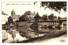 Jura Dole Pont du Canal à Dole